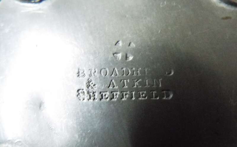 ANTIQUE VICTORIAN PEWTER TEAPOT ,, BROADHEAD & ATKIN 1834-1840