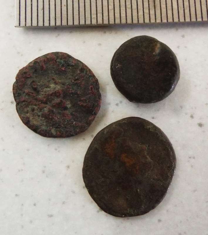 RARE Ancient Roman  Coins x 3 as 1 lot ,,,2000 year old coins(B)