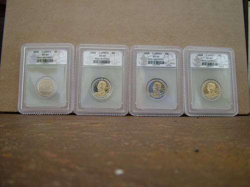 A SET MINT STATE 64,65,66,67 start collecting now sacgs