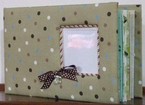 Premade Scrapbook Album - Green