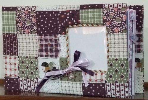 Premade Scrapbook Album - Purple