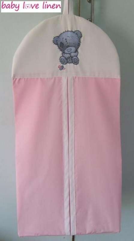Embroidered Baby Tatty Teddy  Nappy Stacker