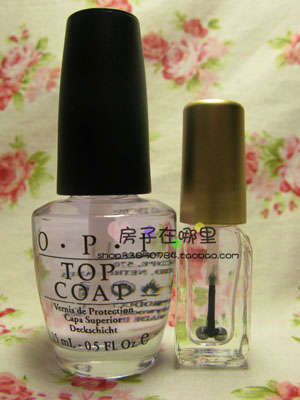 O.P.I-TOP COAT-Super Bright and Protect--15ml