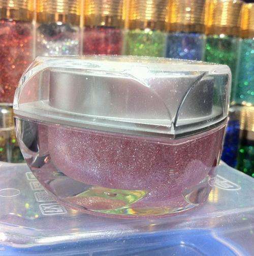 UV GEL FOR NAIL ART-glitter pink 30ml