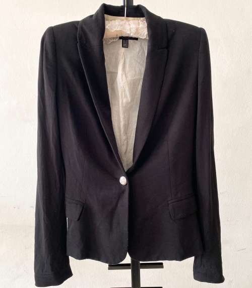 MANGO Black Leisure suit SIZE XS