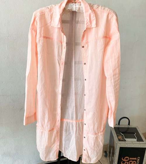 RE:DENIM Pink Soft Shirt Size 6