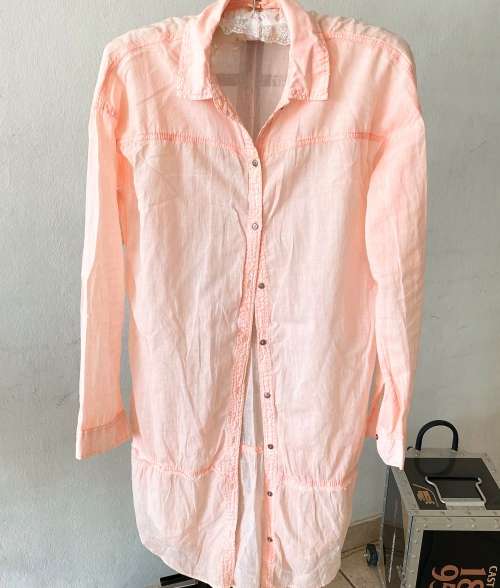 RE:DENIM Pink Soft Shirt Size 6