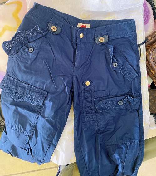 ONLY DARK BLUE STYLISH OVERALLS PANTS