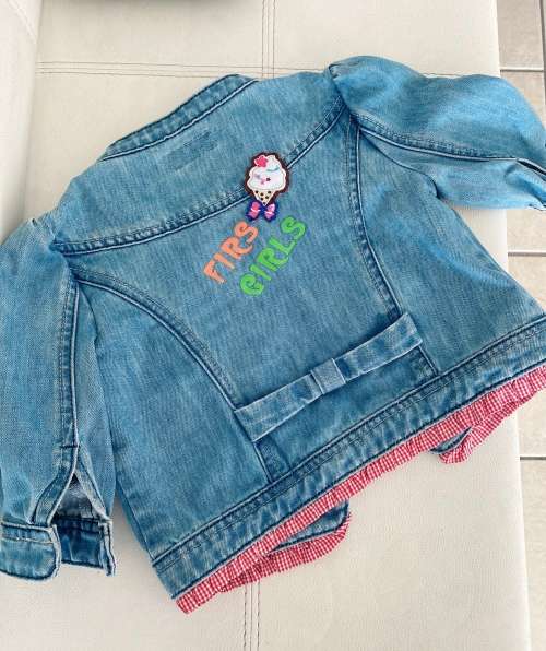 Jeans Top Ice Cream Cute Design 2-3Y