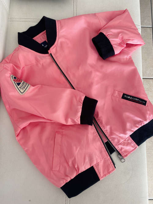 Warm Pink Girls` Jacket 100cm 3-4Y