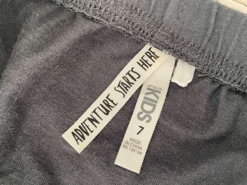 Cotton On Monster Grey Pants 7Y
