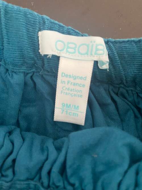 OBAIBI Winter Skirts for Girl 9M France Designed