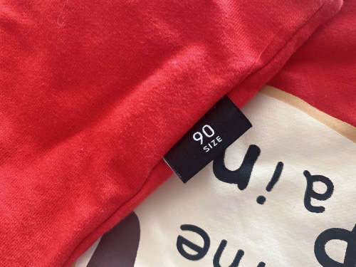 Red Brunch T-Shirt for Girl 90cm