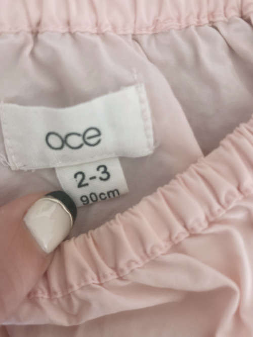 OCE Pink and Denim Color Skirts for Girl 2-3Y 90cm