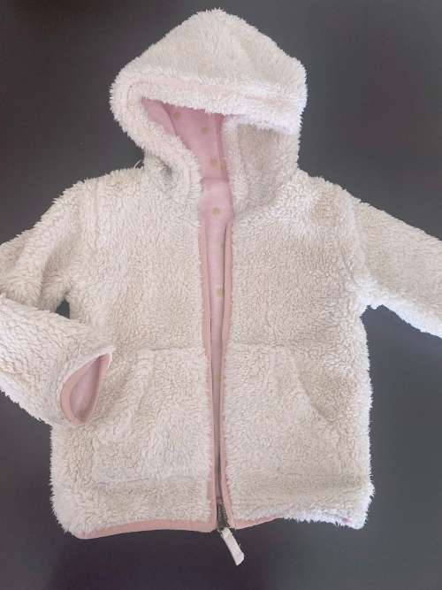 Pink Winter Jacket for girl 2in1 3-4Y