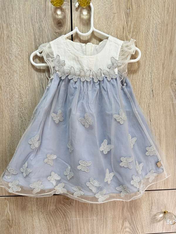 DAVE&BELLA FAIRY LIGHT BLUE Super nice dressing for girl 3-4Y