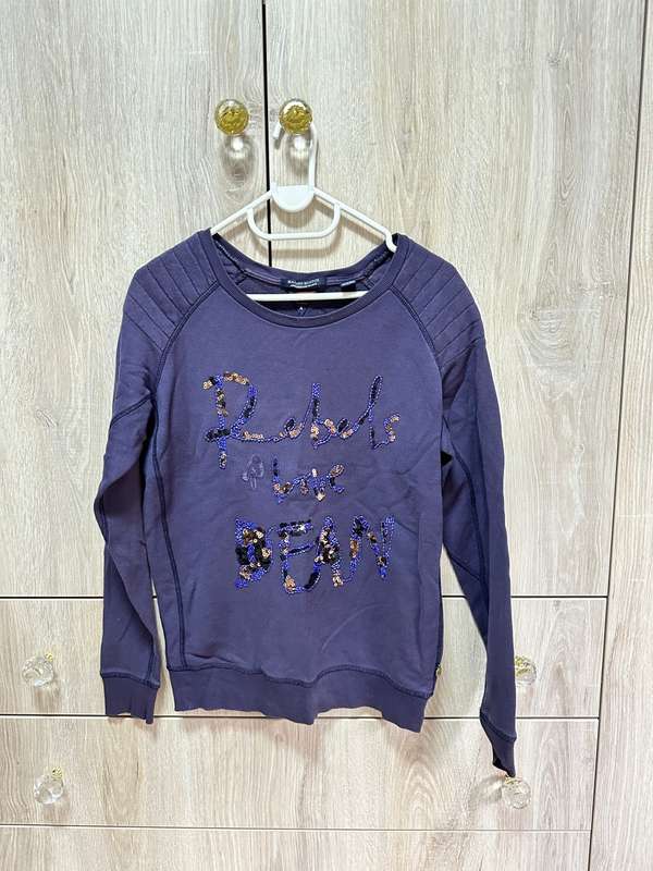 Scotch & Soda Purple Blue Sweats for lady SIZE S