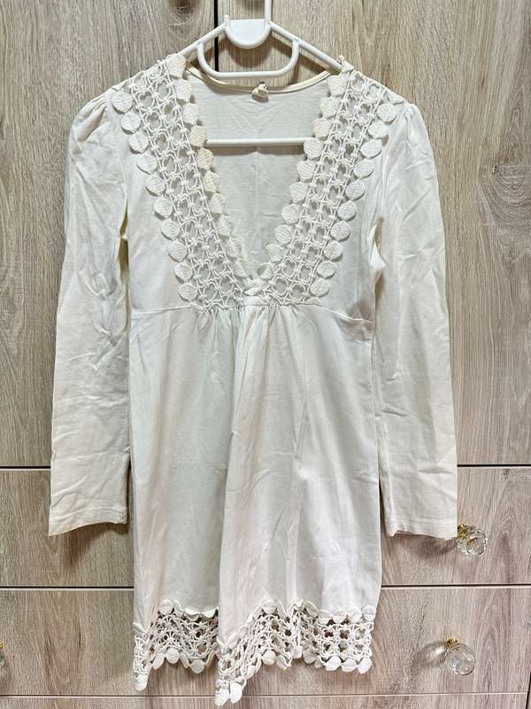 WHITE DRESSING SKIRTS FOR LADY SIZE S