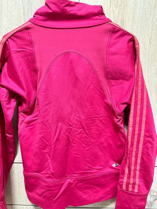 ADIDAS SUPER ELASTIC PINK TOP SPORTS JACKET SIZE S