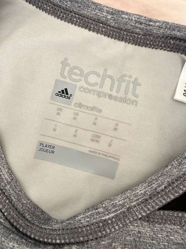 Adidas techfit tight super elastic T shirt size M