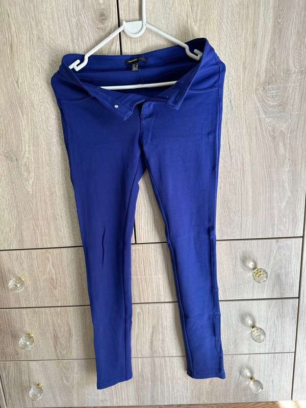 MANGO BRIGHT BLUE PANTS FOR LADY SIZE USA XS