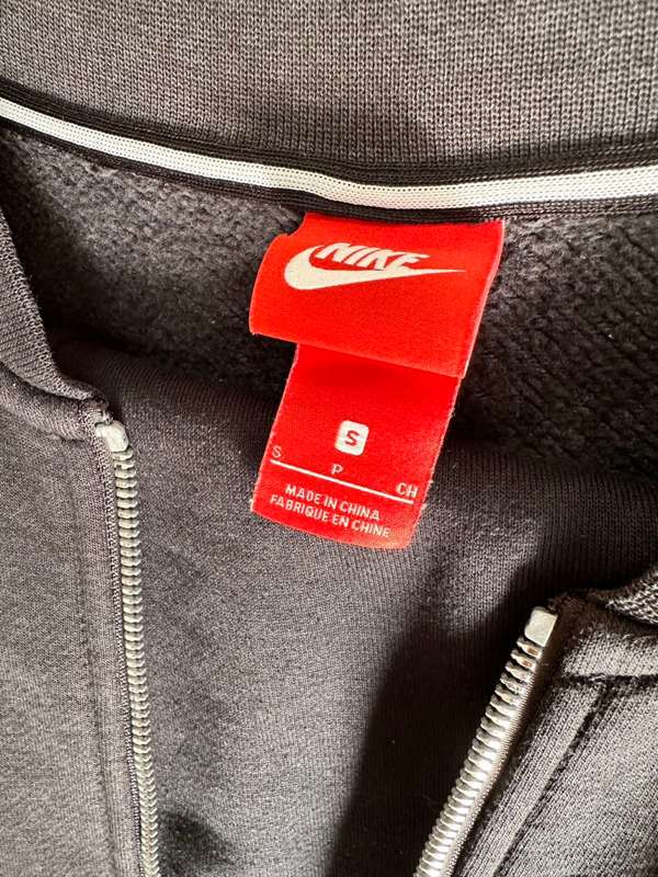 Nike Air Black Sports Top Jacket and Pants Suits
