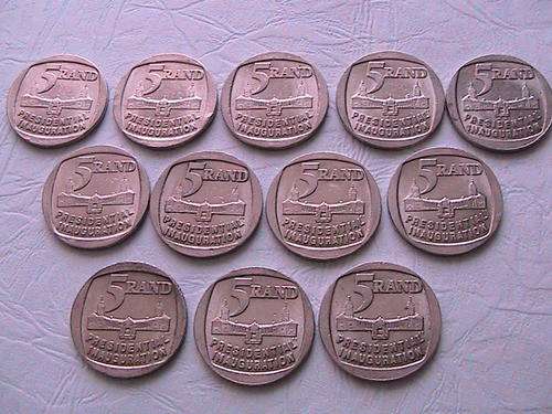 *** 1994 Presidential Inauguration R5s - 1 Bidder is to take all 12!!! ***