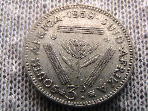 *** 1959 3p No "K.G" Variety***