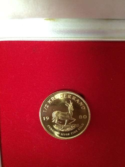 1/2 oz Proof Krugerrand in red box