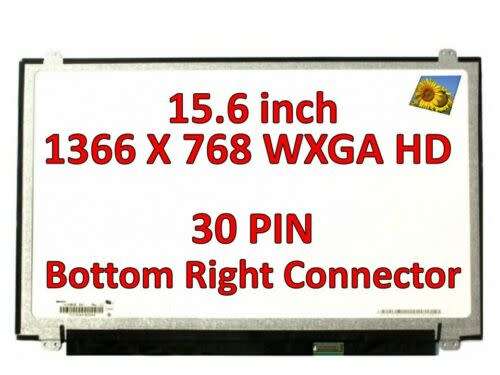 LAPTOP SCREEN--LP156 Compatible 15.6` Laptop Screen Matte