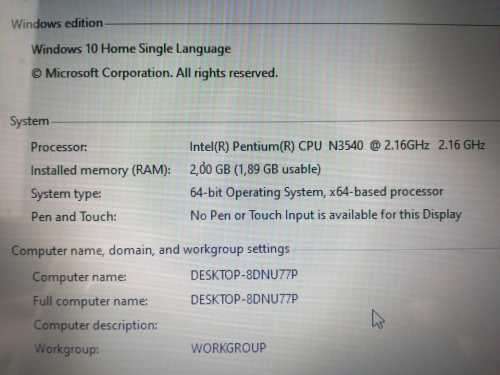 ASUS X553M LAPTOP