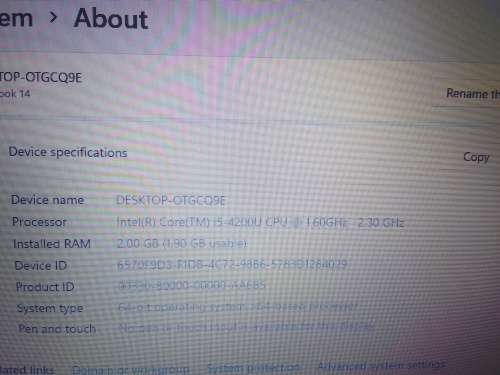HP ZBOOK 14 G2 CORE i5_WIN 11 PRO LAPTOP