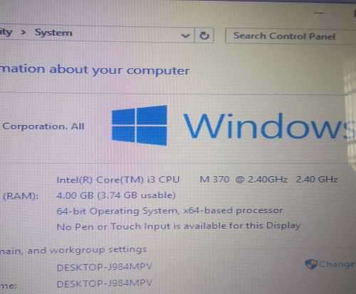 Core i3 Lenovo B560 Laptop