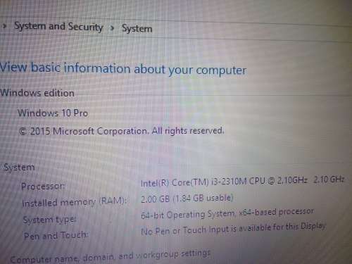 CORE i3 ACER ASPIRE E1 571 LAPTOP