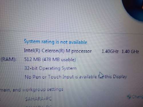 ***WELL LOOKED AFTER***SAHARA LAPTOP***