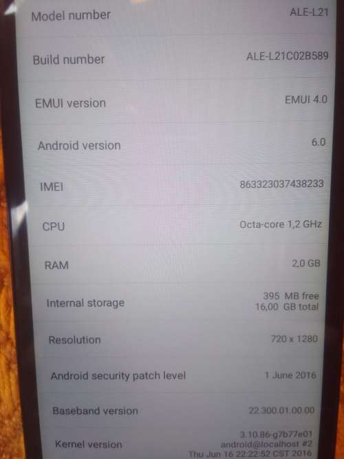 Huawei P8 Lite Dual Sim
