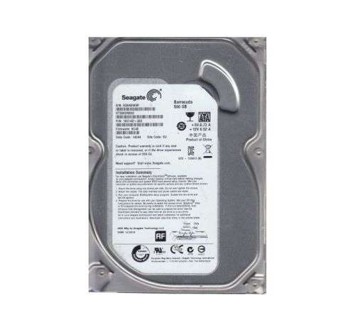 Seagate BarraCuda 500GB 7200RPM SATA 6Gb/s 16MB Cache (512e) (RoHS) 3.5-Inch Hard Drive