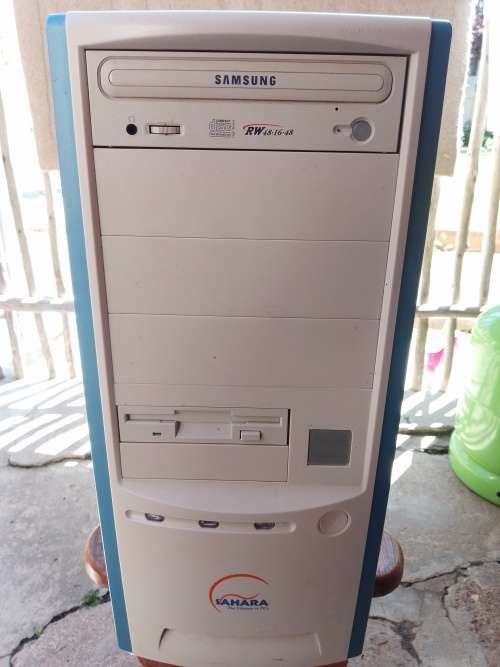 SAHARA/ASUS DESKTOP COMPUTER (RATHER OLD SPECS)