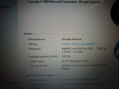 ***LATE ENTRIES***HP LAPTOP