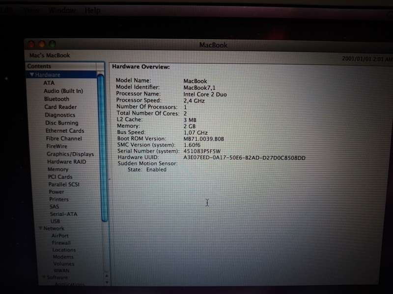 Apple MacBook A1342