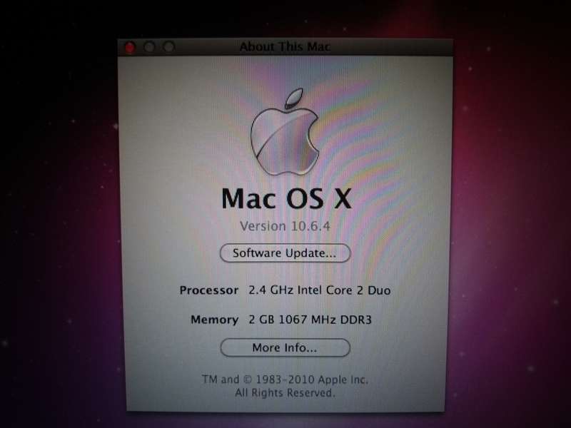 Apple MacBook A1342