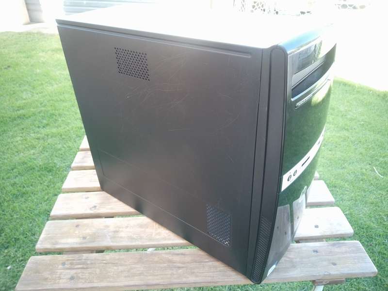 SUPER CLEAN ORIGINAL HP 500B MT DESKTOP COMPUTER - OPERATES VERY WELL