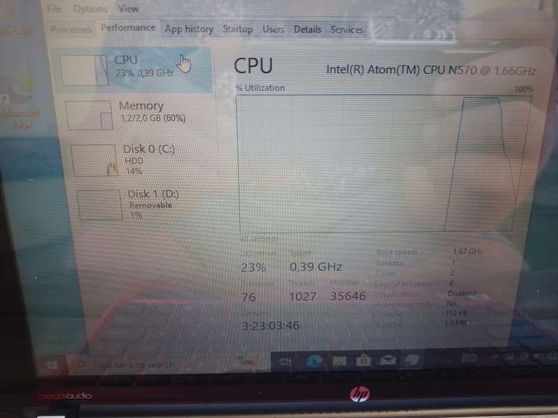 HP 210 Mini Pink - Excellent Condition!