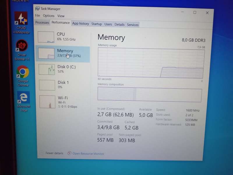 Dell Vostro 3560 _ i7 CPU/8Gig Ram/1Tb Hdd/Backlit Keyboard Laptop