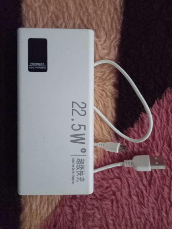 10000mAh PD 22.5 W Rapid Charge Portable Bank With LED Display
