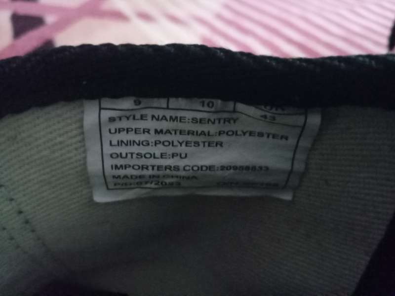 Kaliber Security FootWear Size 9