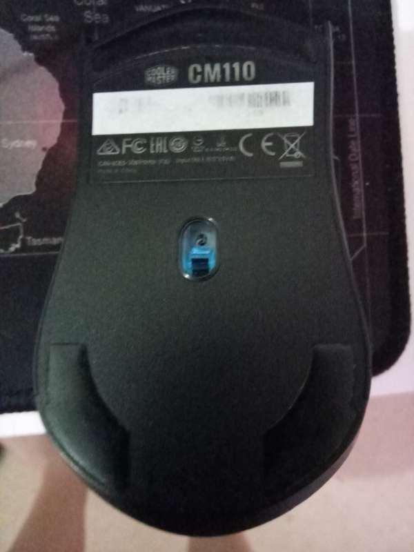 Retail - R549 LED -- Cooler Master CM110 Gaming Mouse