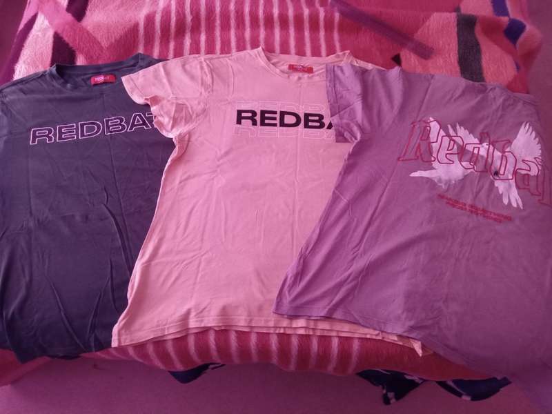 4 X Branded Men`s Shirts - Redbat