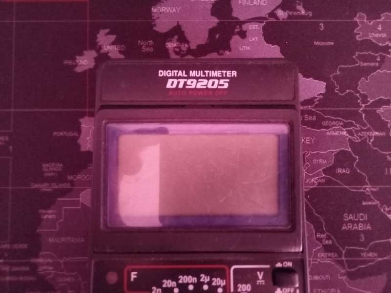 Commercial Multimeter DT9205