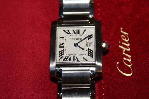 Cartier Tank Francaise SS